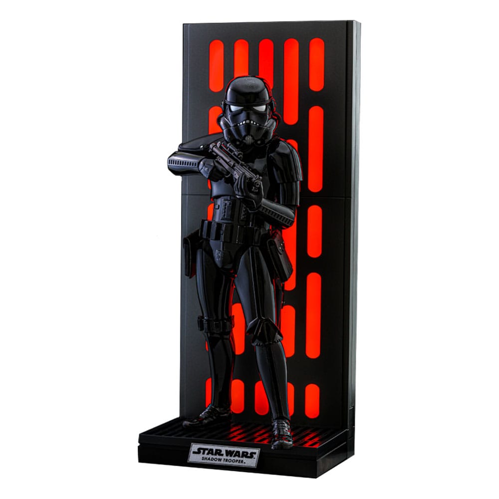 SU ORDINAZIONE Star Wars Movie Masterpiece Action Figure 1/6 Shadow Trooper with Death Star Environment 30 cm *PREZZO SPECIALE*
