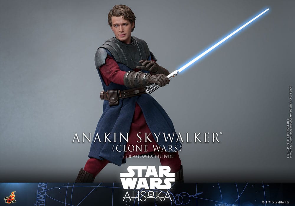 PREORDINE CHIUSO 06/2025 Star Wars: The Clone Wars Action Figure 1/6 Anakin Skywalker 31 cm (PREORDINE NON CANCELLABILE)