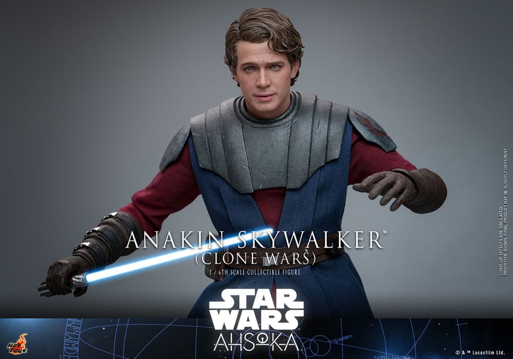 PREORDINE CHIUSO 06/2025 Star Wars: The Clone Wars Action Figure 1/6 Anakin Skywalker 31 cm (PREORDINE NON CANCELLABILE)