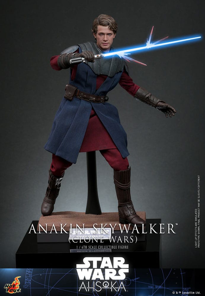PREORDINE CHIUSO 06/2025 Star Wars: The Clone Wars Action Figure 1/6 Anakin Skywalker 31 cm (PREORDINE NON CANCELLABILE)