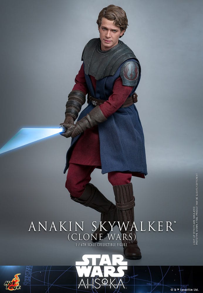 PREORDINE CHIUSO 06/2025 Star Wars: The Clone Wars Action Figure 1/6 Anakin Skywalker 31 cm (PREORDINE NON CANCELLABILE)