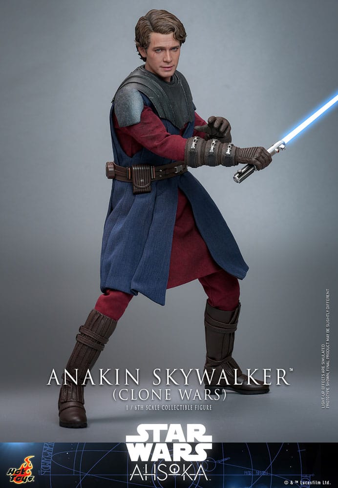 PREORDINE CHIUSO 06/2025 Star Wars: The Clone Wars Action Figure 1/6 Anakin Skywalker 31 cm (PREORDINE NON CANCELLABILE)
