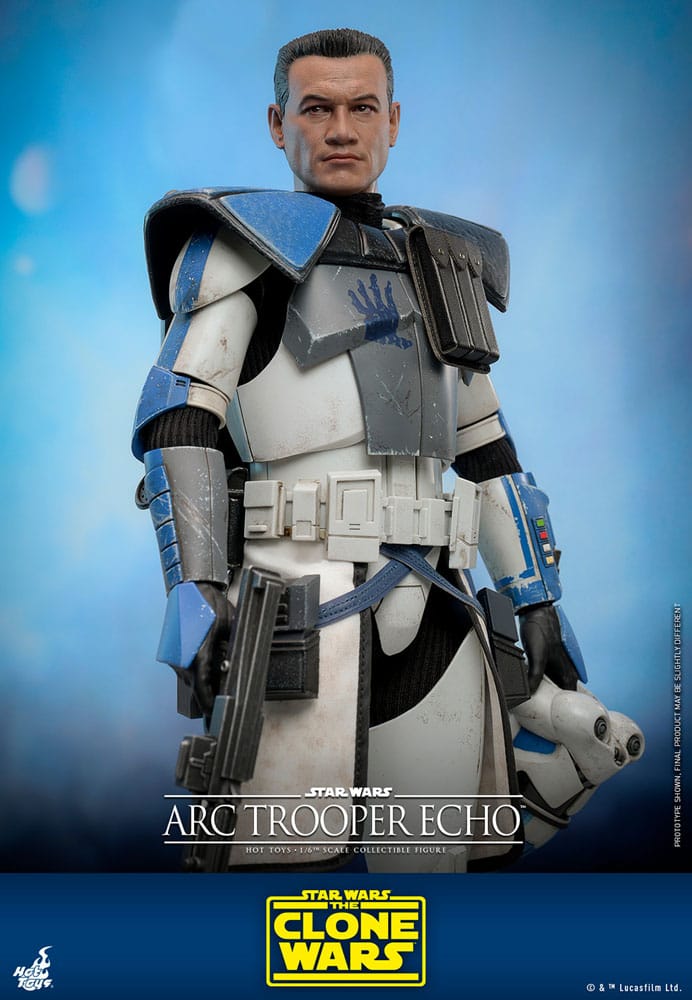🧪 LAB | SU ORDINAZIONE Star Wars: The Clone Wars Action Figure 1/6 Arc Trooper Echo 30 cm