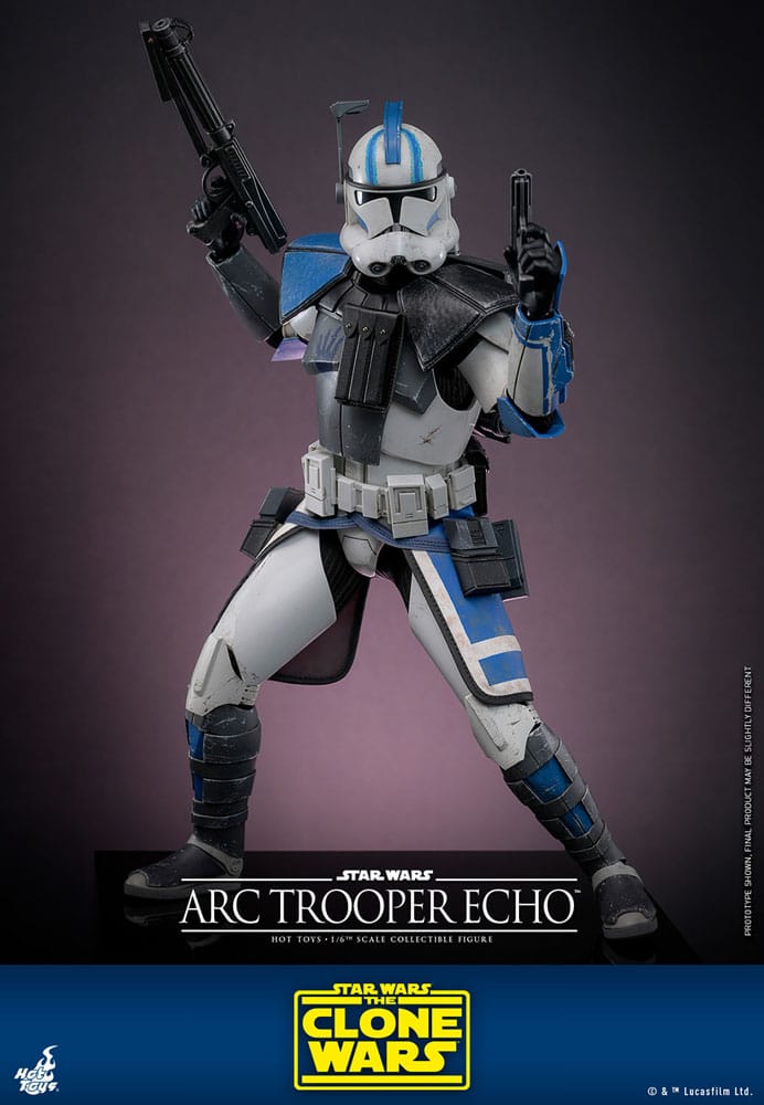 🧪 LAB | SU ORDINAZIONE Star Wars: The Clone Wars Action Figure 1/6 Arc Trooper Echo 30 cm