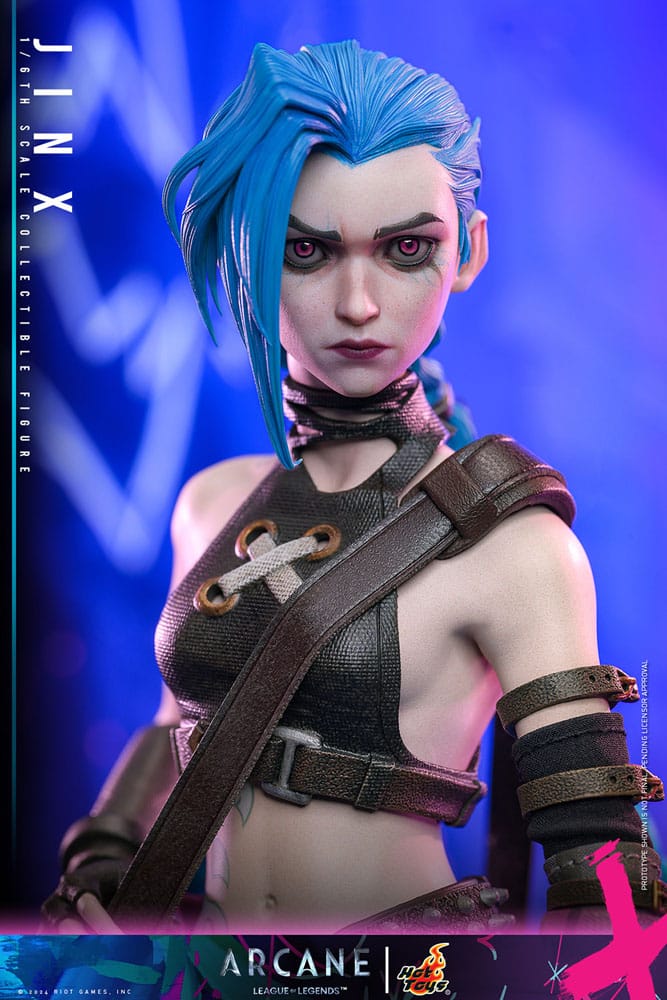 PREORDINE+ 04/2027 Arcane Action Figure 1/6 Jinx 27 cm