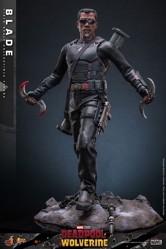 PREORDINE 07/2026 Deadpool & Wolverine Movie Masterpiece Action Figure 1/6 Blade 30 cm (PREORDINE NON CANCELLABILE)
