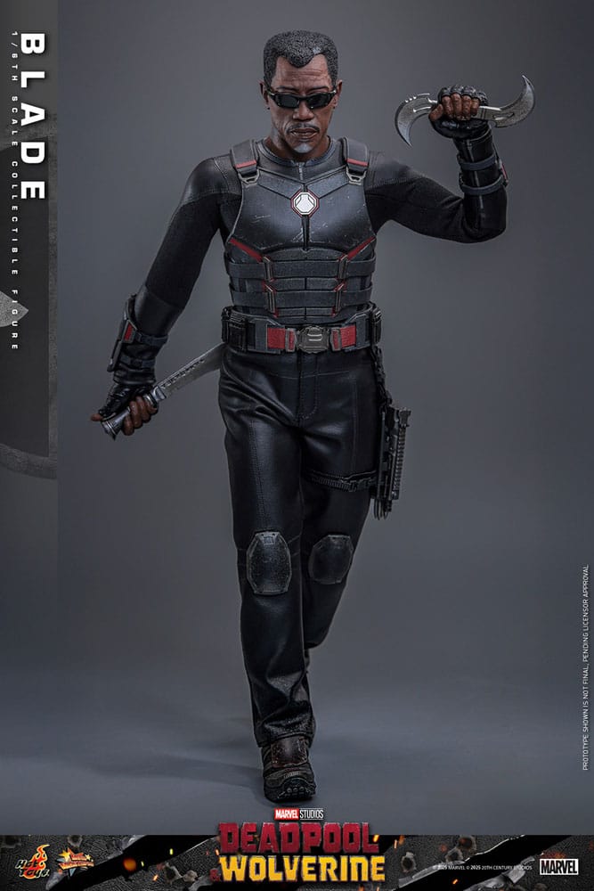 PREORDINE 07/2026 Deadpool & Wolverine Movie Masterpiece Action Figure 1/6 Blade 30 cm (PREORDINE NON CANCELLABILE)