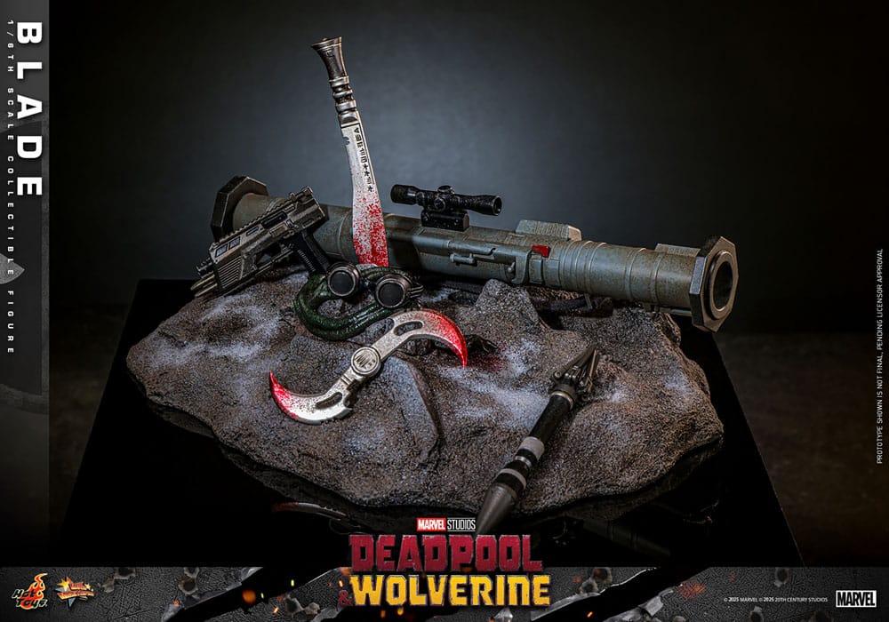 PREORDINE 07/2026 Deadpool & Wolverine Movie Masterpiece Action Figure 1/6 Blade 30 cm (PREORDINE NON CANCELLABILE)