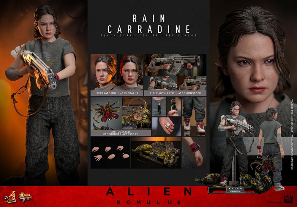 PREORDINE 04/2026 Alien: Romulus Movie Masterpiece Action Figure 1/6 Rain Carradine 26 cm (PREORDINE NON CANCELLABILE)