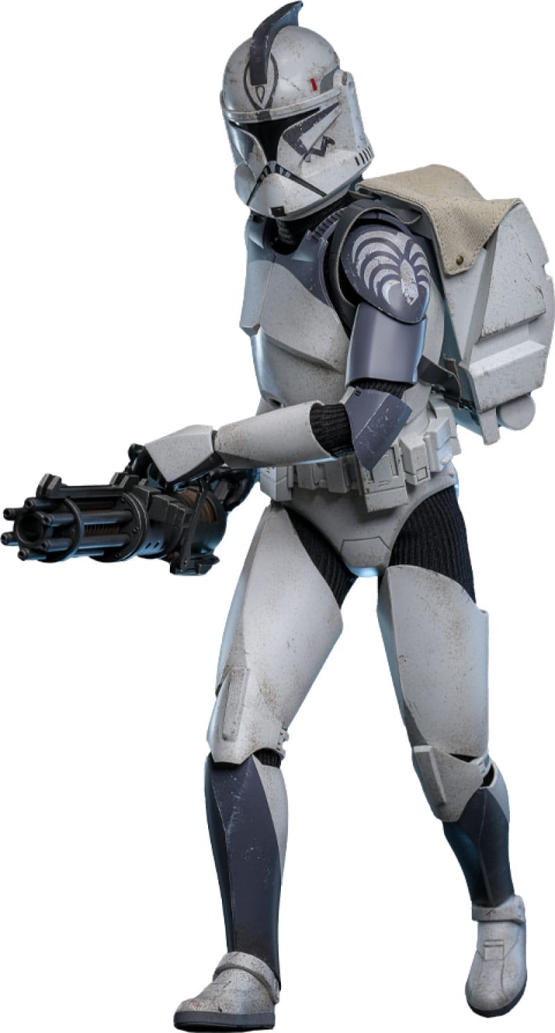 🧪 LAB | SU ORDINAZIONE Star Wars The Clone Wars Action Figure 1/6 104th Battalion Wolfpack Clone Trooper Deluxe Version 30 cm
