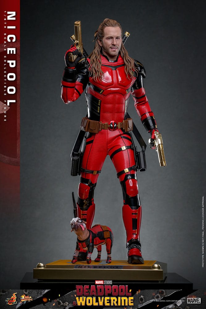🧪 LAB | SU ORDINAZIONE Deadpool & Wolverine Movie Masterpiece Action Figure 1/6 Nicepool 30 cm