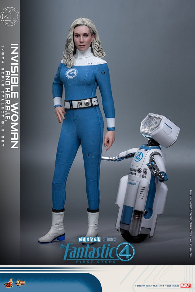 PREORDER+ 12/2026 The Fantastic Four: First Steps Movie Masterpiece Action Figure 2-Pack 1/6 Invisible Woman & HERBIE 28 cm (PREORDER NOT CANCELABLE)