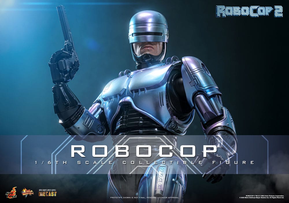 PREORDER+ 12/2026 RoboCop 2 Movie Masterpiece Diecast Action Figure 1/6 RoboCop 30 cm (PREORDER NON-CANCELLABLE)
