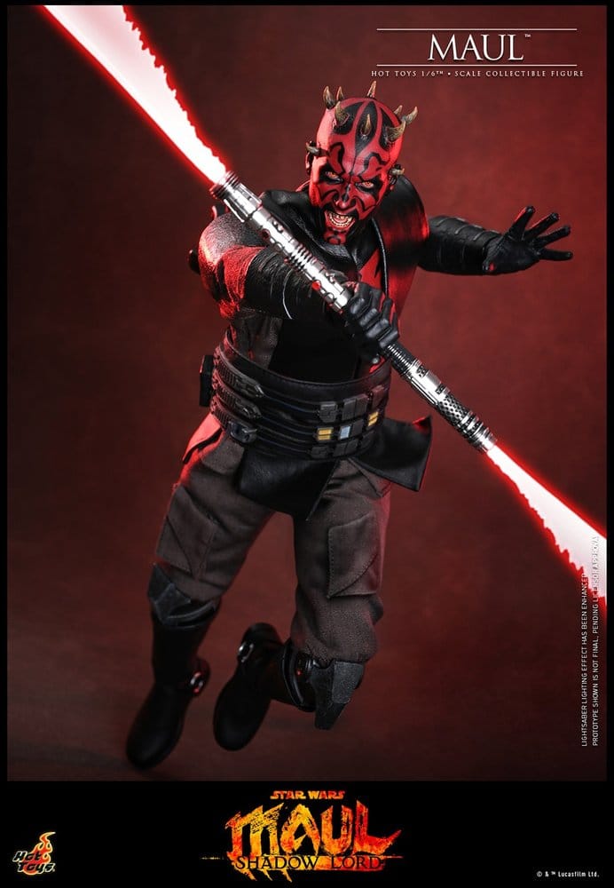 🧪 LAB | PREORDINE+ 03/2028 Star Wars: Maul - Shadow Lord Television Masterpiece Action Figure 1/6 Maul 29 cm