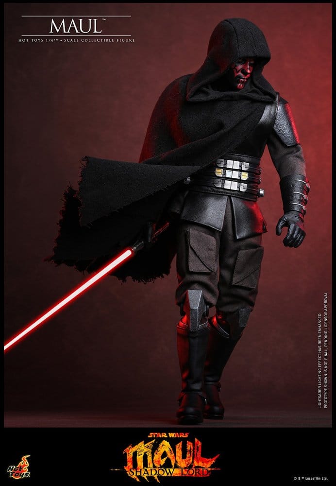 🧪 LAB | PREORDINE+ 03/2028 Star Wars: Maul - Shadow Lord Television Masterpiece Action Figure 1/6 Maul 29 cm