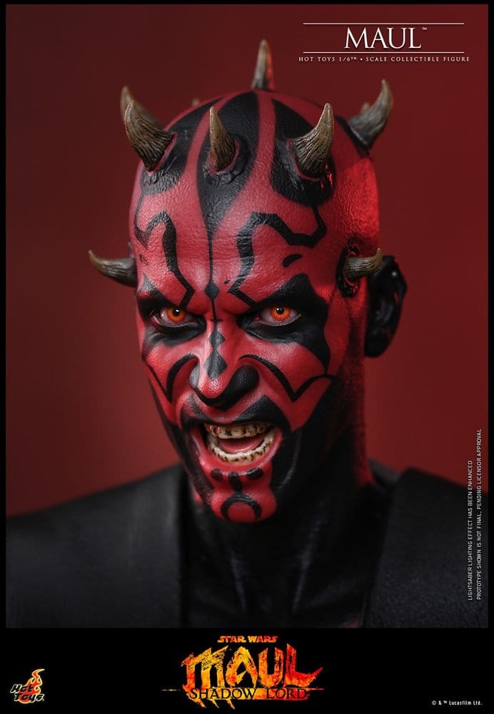 🧪 LAB | PREORDINE+ 03/2028 Star Wars: Maul - Shadow Lord Television Masterpiece Action Figure 1/6 Maul 29 cm
