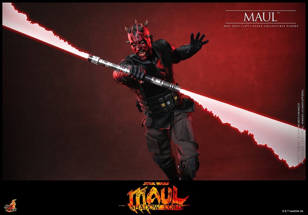 🧪 LAB | PREORDINE+ 03/2028 Star Wars: Maul - Shadow Lord Television Masterpiece Action Figure 1/6 Maul 29 cm