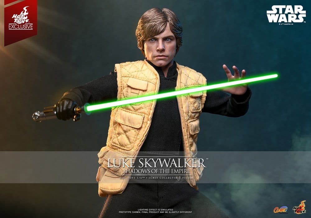 🧪 LAB | PREORDINE+ 03/2027 Star Wars Comic Masterpiece Action Figure 1/6 Luke Skywalker (Shadows Of The Empire) (Hot Toys Exclusive) 28 cm