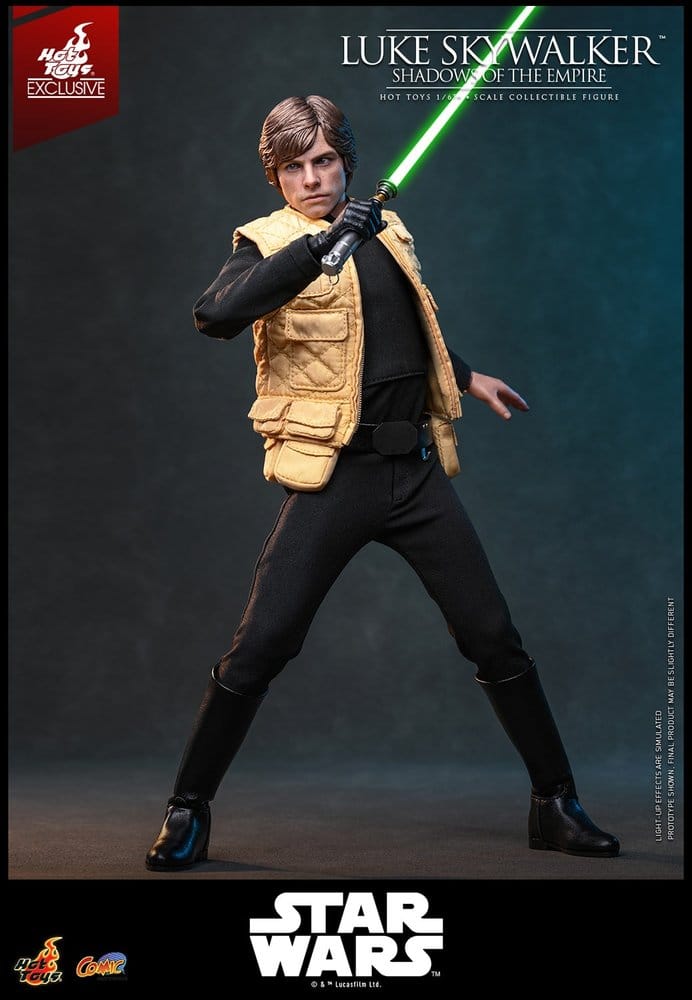 🧪 LAB | PREORDINE+ 03/2027 Star Wars Comic Masterpiece Action Figure 1/6 Luke Skywalker (Shadows Of The Empire) (Hot Toys Exclusive) 28 cm