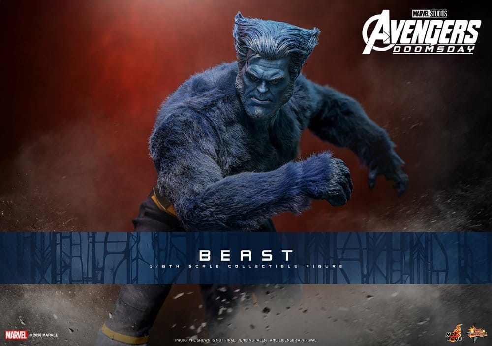 🧪 LAB | PREORDINE+ 12/2027 Marvel X-Men Movie Masterpiece Action Figure 1/6 Beast (Collector Edition) 33 cm