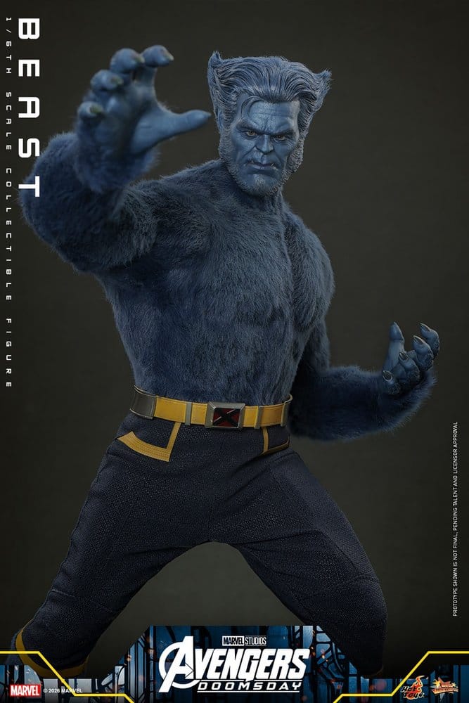 🧪 LAB | PREORDINE+ 12/2027 Marvel X-Men Movie Masterpiece Action Figure 1/6 Beast (Collector Edition) 33 cm