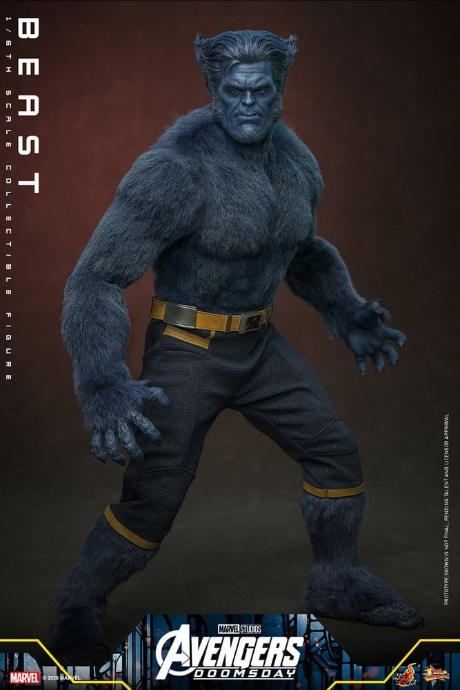🧪 LAB | PREORDINE+ 12/2027 Marvel X-Men Movie Masterpiece Action Figure 1/6 Beast (Collector Edition) 33 cm
