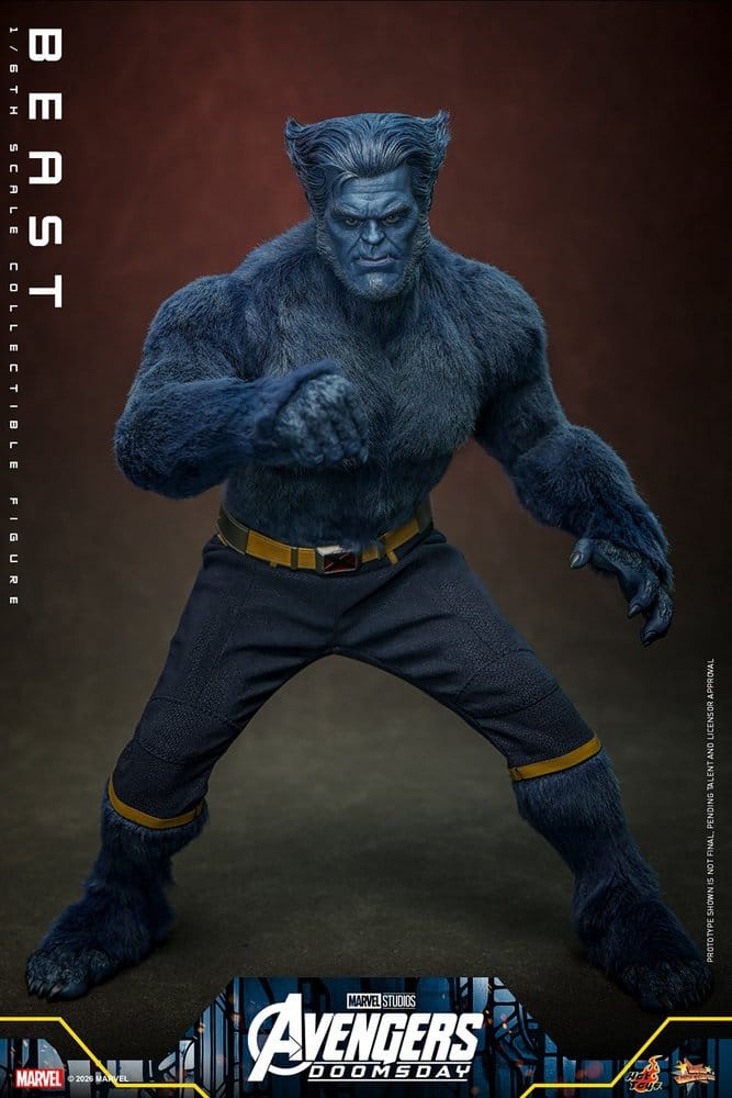 🧪 LAB | PREORDINE+ 12/2027 Marvel X-Men Movie Masterpiece Action Figure 1/6 Beast (Collector Edition) 33 cm