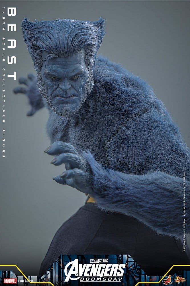🧪 LAB | PREORDINE+ 12/2027 Marvel X-Men Movie Masterpiece Action Figure 1/6 Beast (Collector Edition) 33 cm