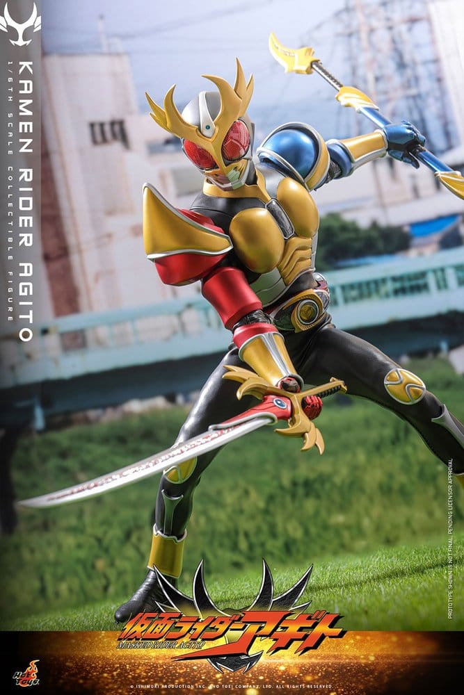 PREORDINE+ 12/2027 Kamen Rider Action Figure 1/6 Agito 31 cm