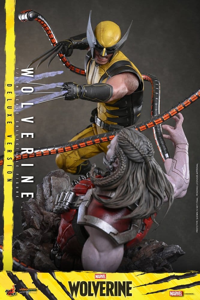 🧪 LAB | PREORDINE+ 12/2027 Marvel Video Game Masterpiece Action Figure 1/6 Wolverine (Deluxe Version) 29 cm
