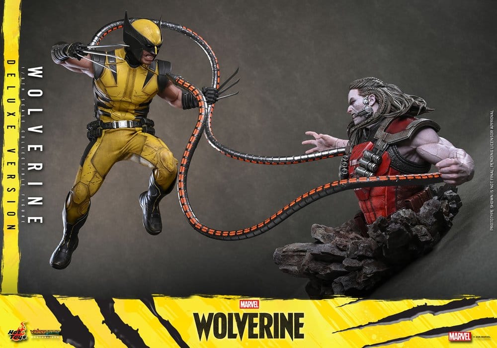 🧪 LAB | PREORDINE+ 12/2027 Marvel Video Game Masterpiece Action Figure 1/6 Wolverine (Deluxe Version) 29 cm