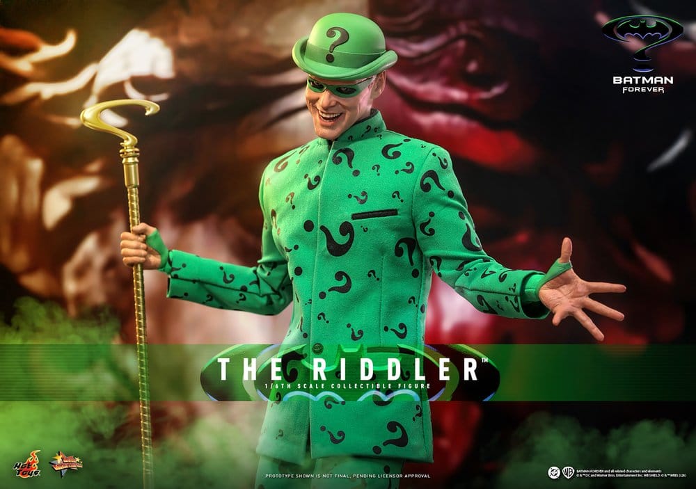 🧪 LAB | PREORDINE+ 12/2027 DC Comics Batman Forever Movie Masterpiece Action Figure 1/6 Riddler 31 cm