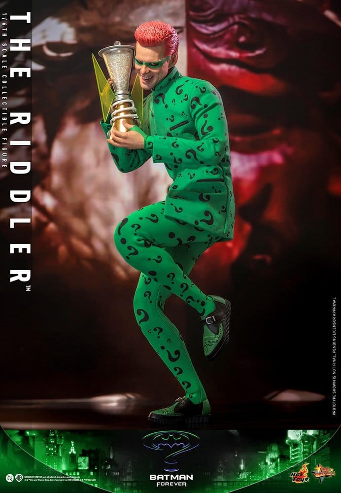 🧪 LAB | PREORDINE+ 12/2027 DC Comics Batman Forever Movie Masterpiece Action Figure 1/6 Riddler 31 cm