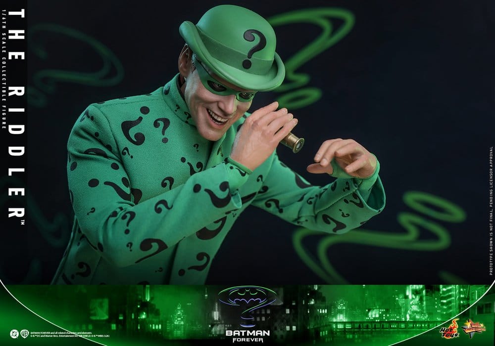 🧪 LAB | PREORDINE+ 12/2027 DC Comics Batman Forever Movie Masterpiece Action Figure 1/6 Riddler 31 cm