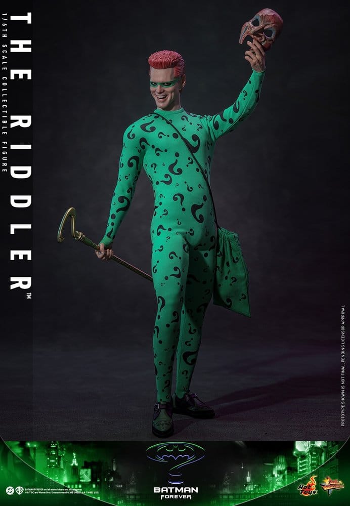 🧪 LAB | PREORDINE+ 12/2027 DC Comics Batman Forever Movie Masterpiece Action Figure 1/6 Riddler 31 cm
