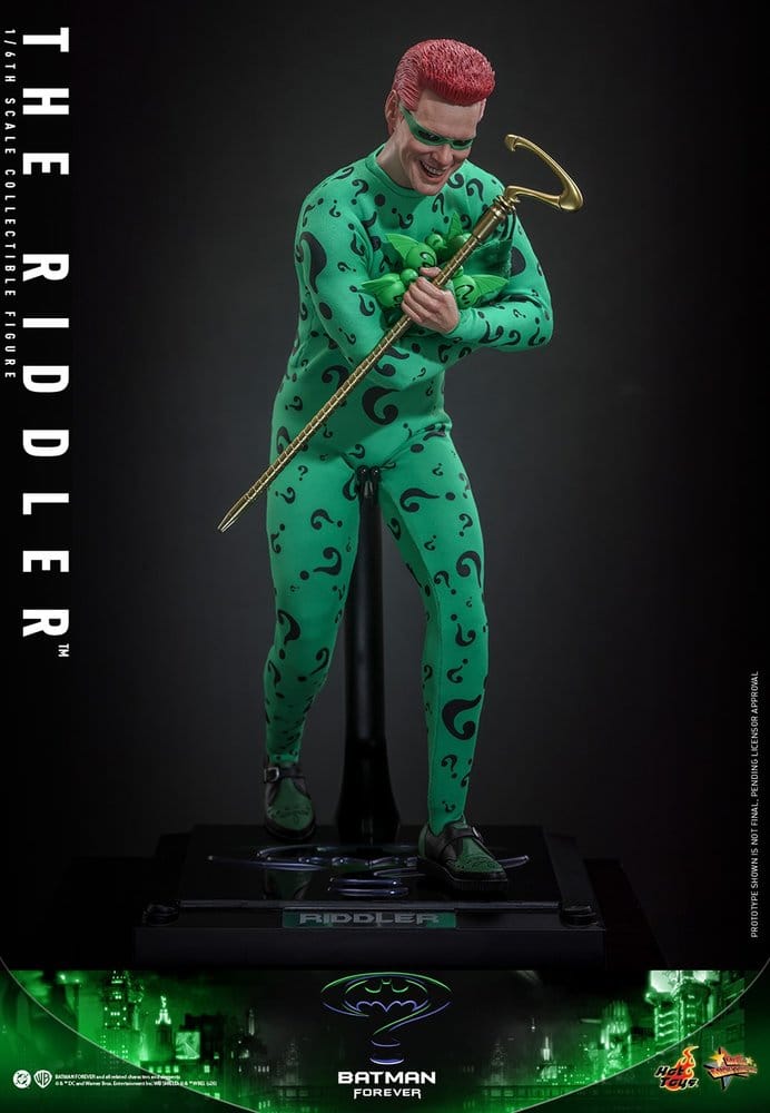 🧪 LAB | PREORDINE+ 12/2027 DC Comics Batman Forever Movie Masterpiece Action Figure 1/6 Riddler 31 cm