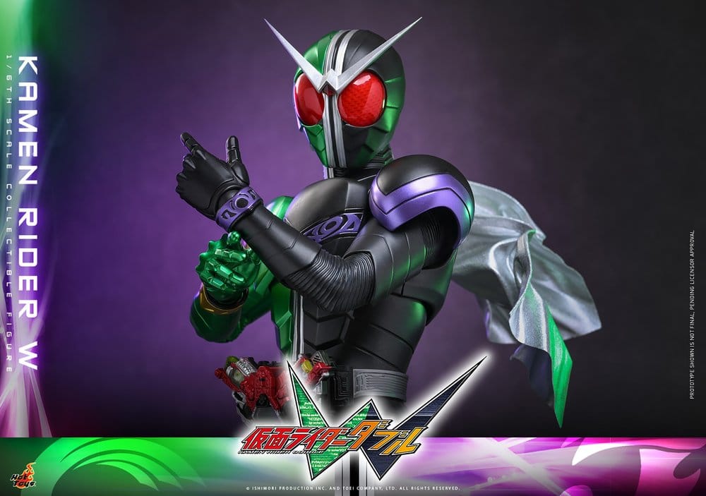 🧪 LAB | PREORDINE+ 12/2027 Kamen Rider Television Masterpiece Series Action Figure 1/6 Kamen Rider W 31 cm