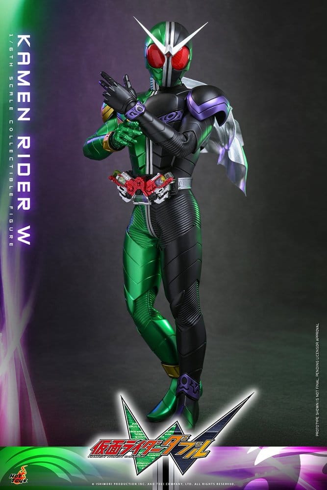 🧪 LAB | PREORDINE+ 12/2027 Kamen Rider Television Masterpiece Series Action Figure 1/6 Kamen Rider W 31 cm