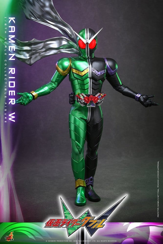 🧪 LAB | PREORDINE+ 12/2027 Kamen Rider Television Masterpiece Series Action Figure 1/6 Kamen Rider W 31 cm