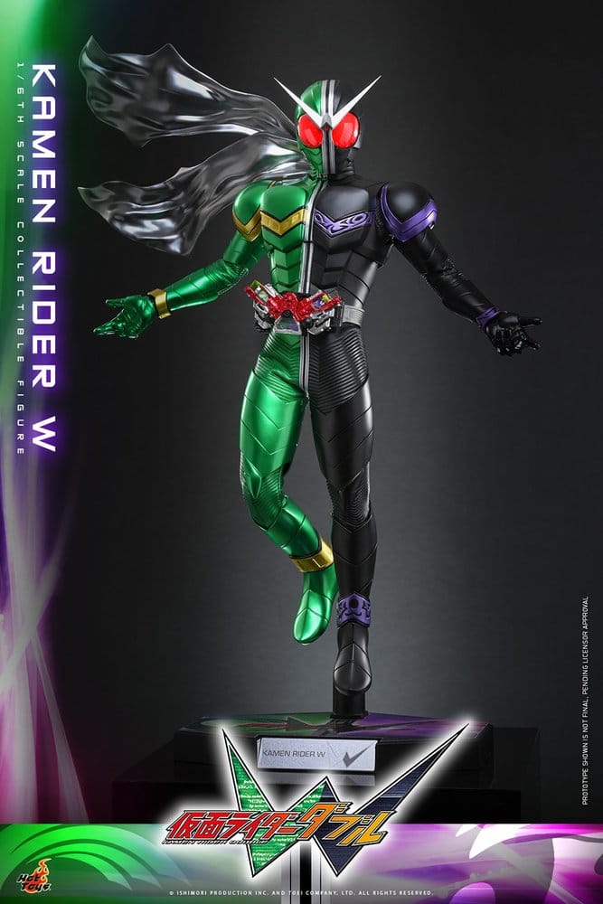 🧪 LAB | PREORDINE+ 12/2027 Kamen Rider Television Masterpiece Series Action Figure 1/6 Kamen Rider W 31 cm