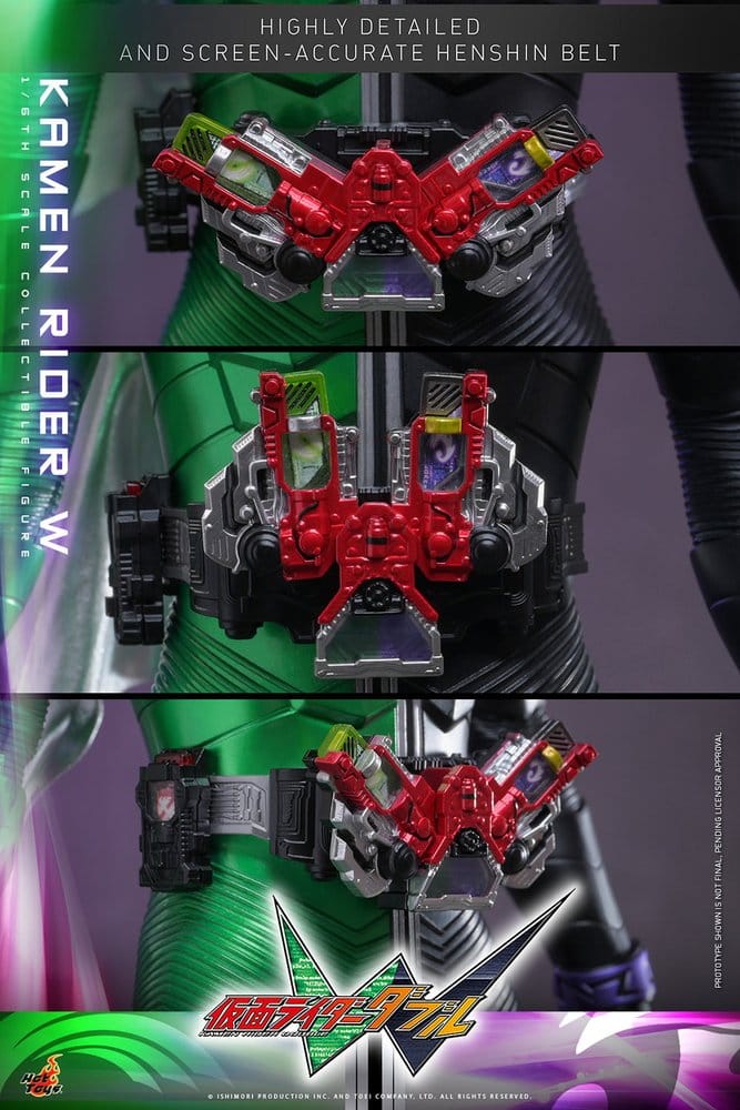 🧪 LAB | PREORDINE+ 12/2027 Kamen Rider Television Masterpiece Series Action Figure 1/6 Kamen Rider W 31 cm