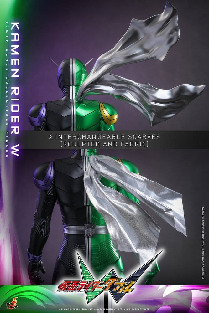🧪 LAB | PREORDINE+ 12/2027 Kamen Rider Television Masterpiece Series Action Figure 1/6 Kamen Rider W 31 cm