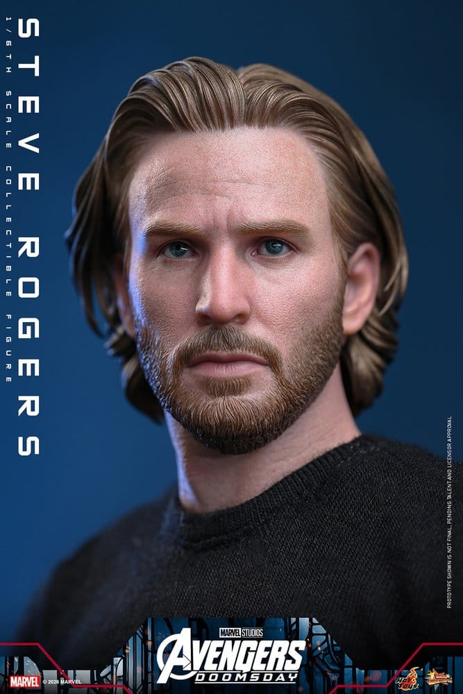 🧪 LAB | PREORDINE+ 12/2027 Marvel Avengers: Doomsday Movie Masterpiece Action Figure 1/6 Steve Rogers 31 cm