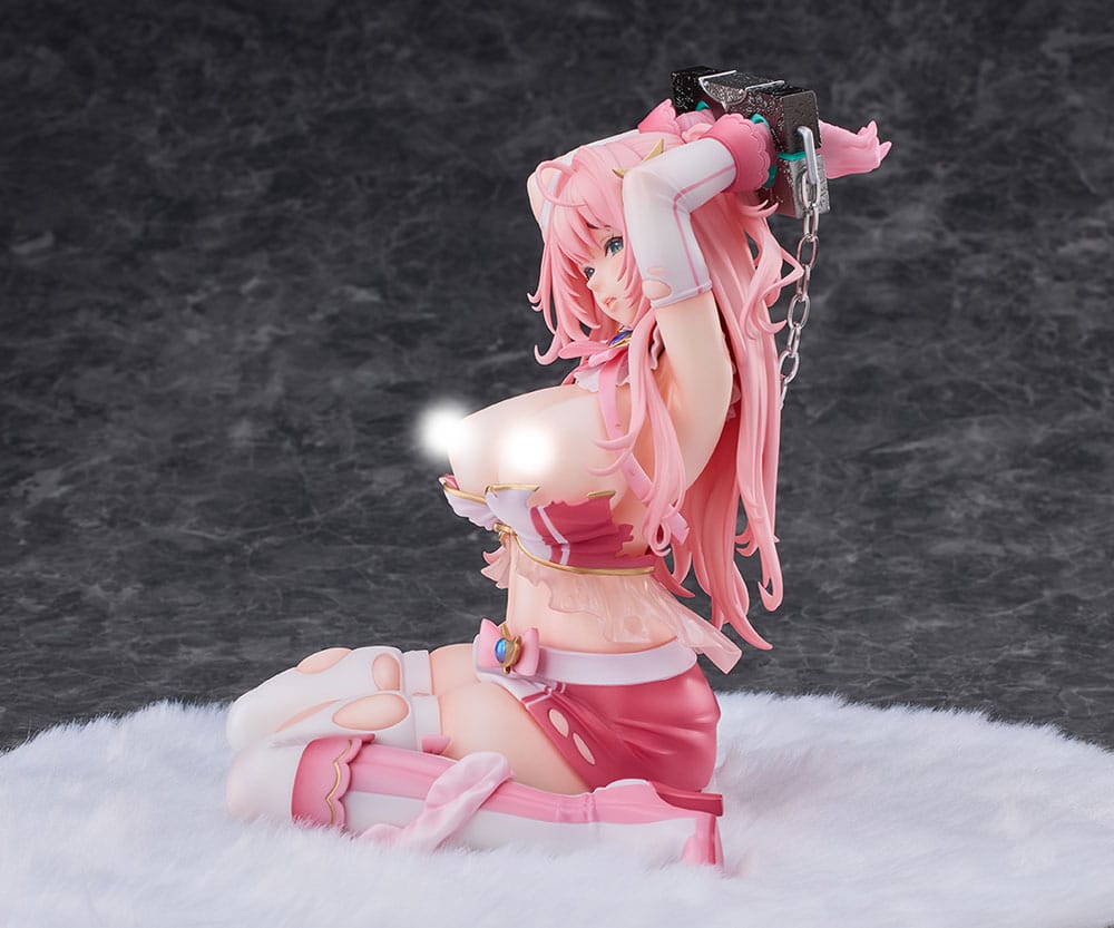 PREORDINE 06/2026 With the Snap of My Fingers, Forced Ovulation Hypnosis Statue 1/5 Marble, the Heroine of Justice DX Ver. 19 cm (18+) (PREORDINE NON CANCELLABILE)