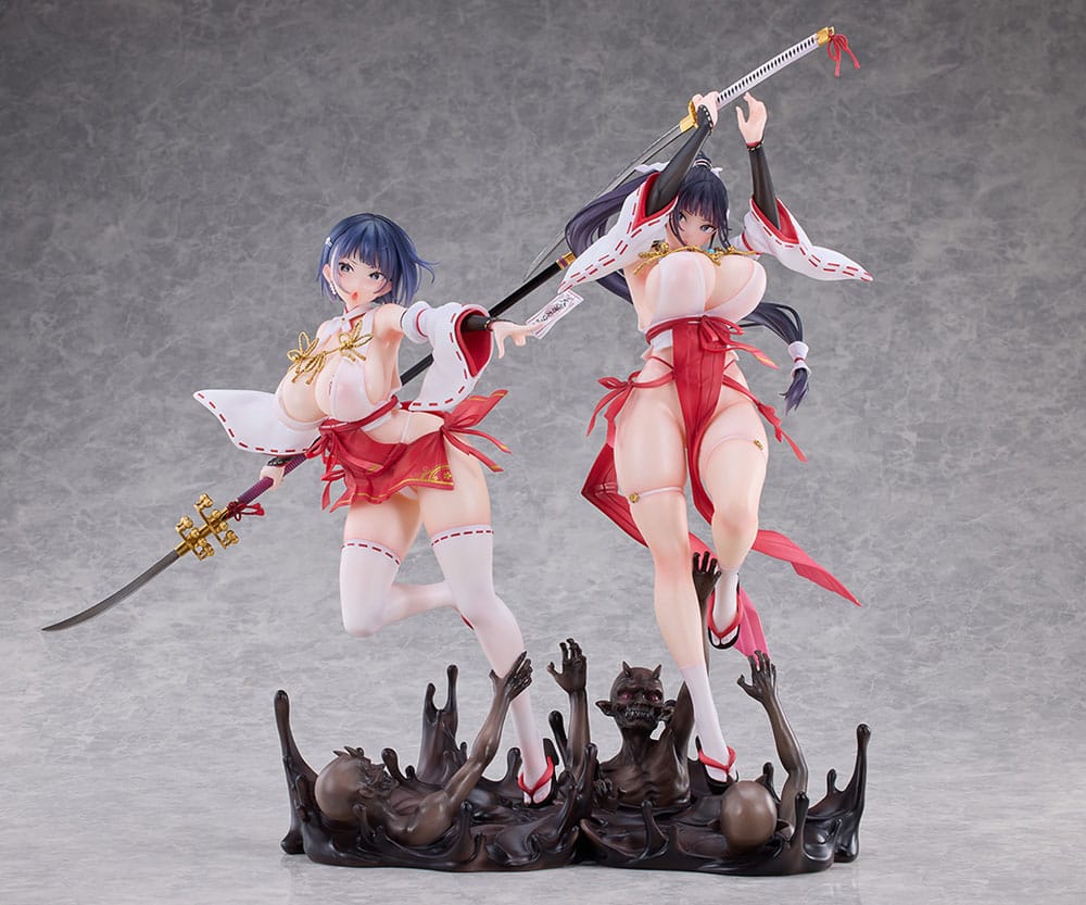 PREORDINE 09/2026 Original Character Statues 2-Pack 1/6 Sakuya Todo & Iori Todo (18+) (PREORDINE NON CANCELLABILE)