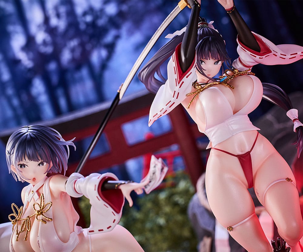PREORDINE 09/2026 Original Character Statues 2-Pack 1/6 Sakuya Todo & Iori Todo (18+) (PREORDINE NON CANCELLABILE)