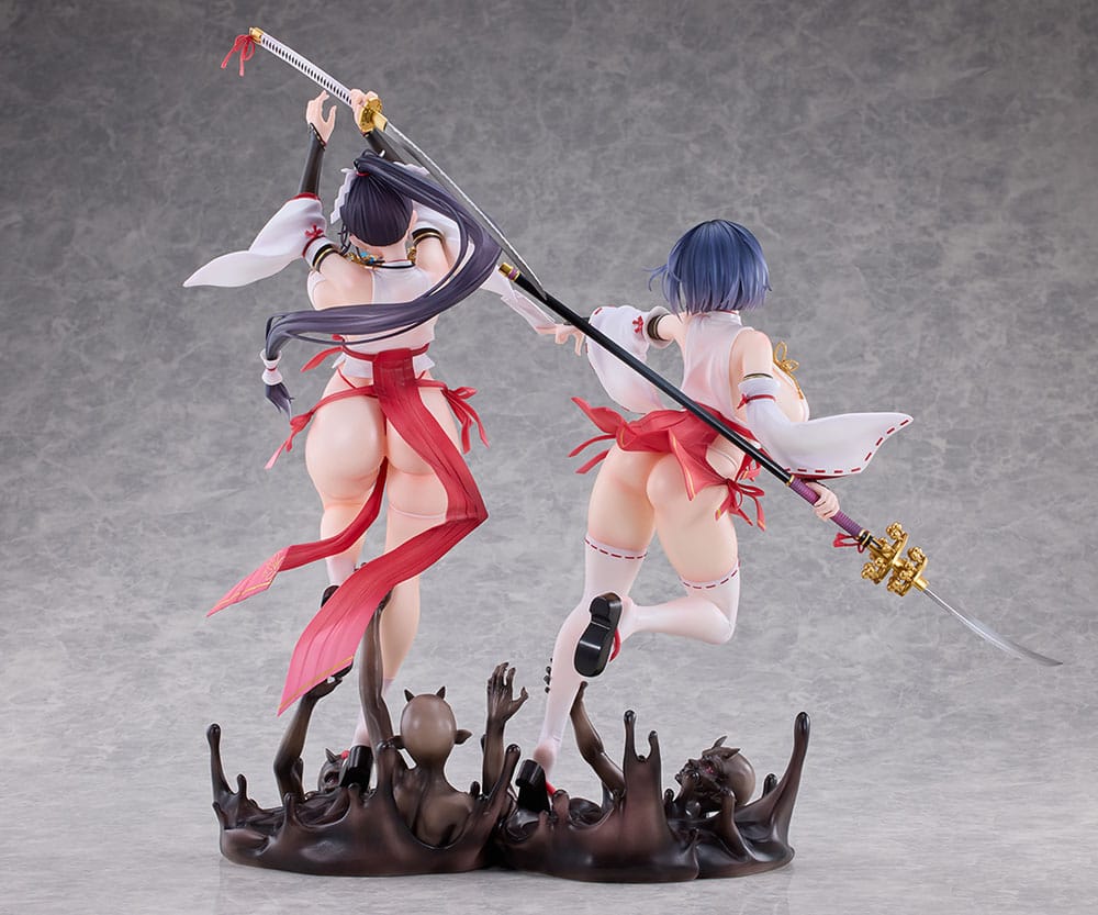 PREORDINE 09/2026 Original Character Statues 2-Pack 1/6 Sakuya Todo & Iori Todo (18+) (PREORDINE NON CANCELLABILE)