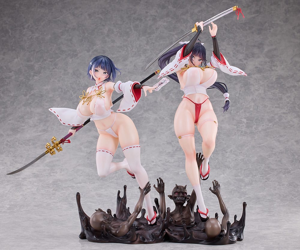PREORDINE 09/2026 Original Character Statues 2-Pack 1/6 Sakuya Todo & Iori Todo (18+) (PREORDINE NON CANCELLABILE)