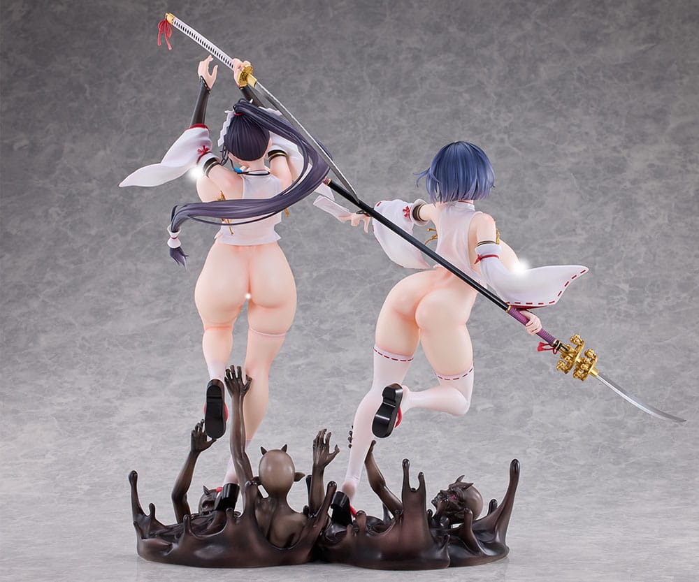 PREORDINE 09/2026 Original Character Statues 2-Pack 1/6 Sakuya Todo & Iori Todo (18+) (PREORDINE NON CANCELLABILE)