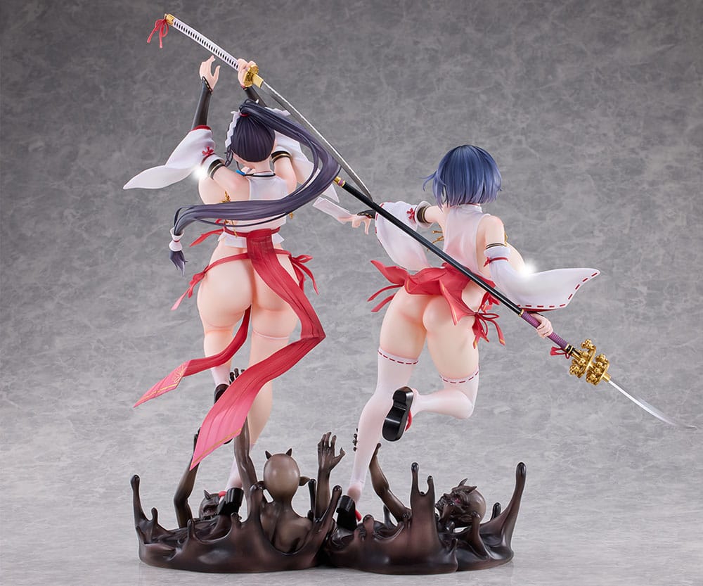 PREORDINE 09/2026 Original Character Statues 2-Pack 1/6 Sakuya Todo & Iori Todo (18+) (PREORDINE NON CANCELLABILE)
